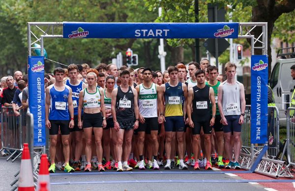 DCU Medal at the Griffith Avenue Mile